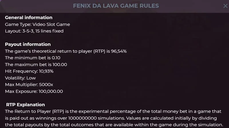 Fenix da Lava - vaste Mini, Minor, Major en Grand Jackpots